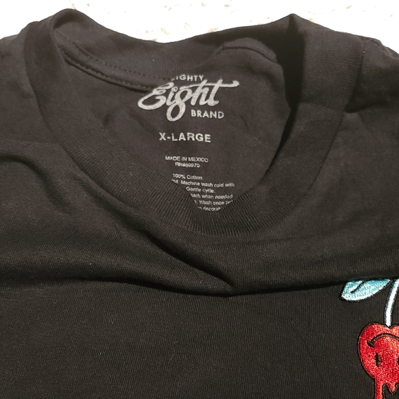 Eighty Eight Brand " Cherry" Tee. Size xl. Preloved. - Picture 3 of 4